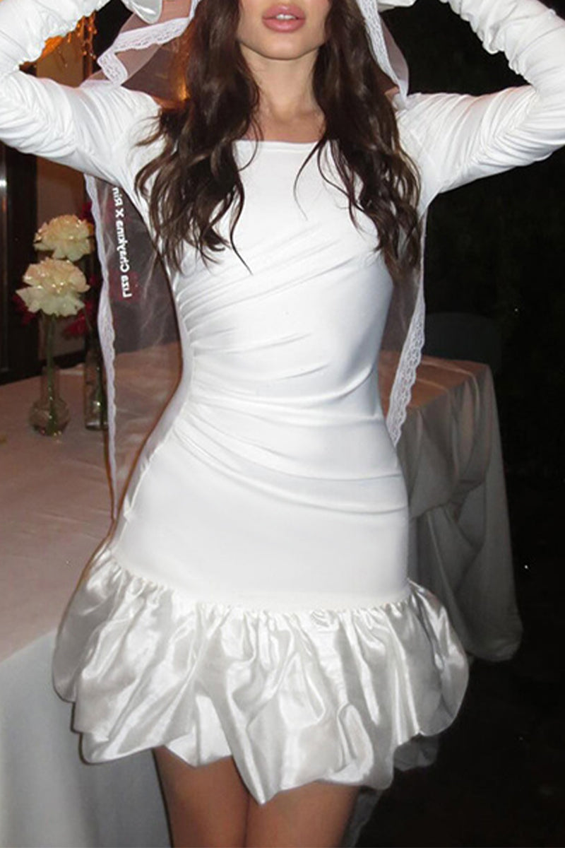 A Vintage Style Dress with Delicate Timeless Details