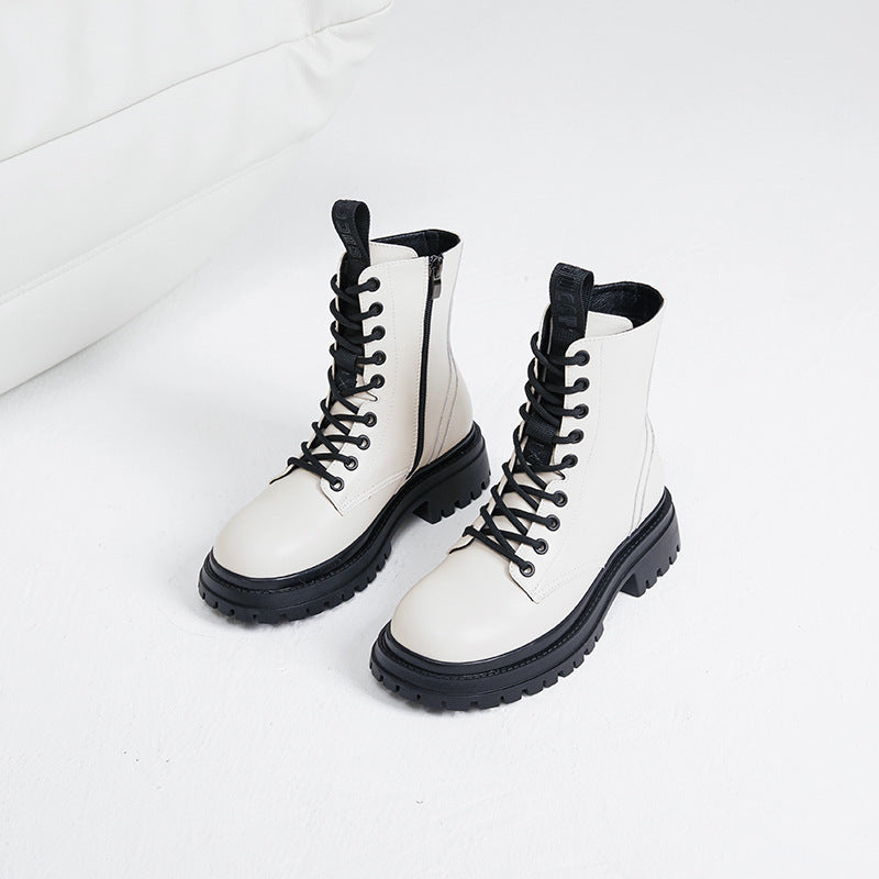A Vintage Style Boots with Delicate Timeless Details