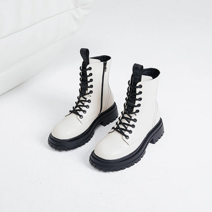 A Vintage Style Boots with Delicate Timeless Details