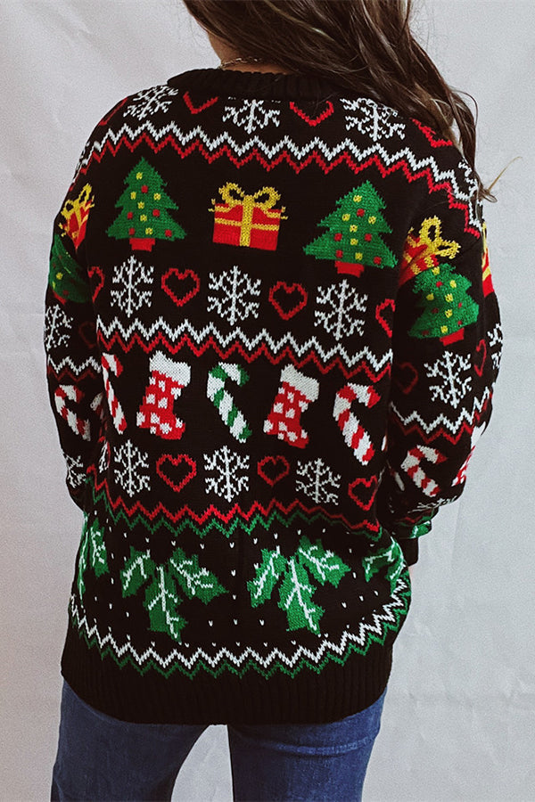 Vintage Inspired Sweater with a Contemporary Edge