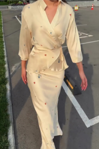 Well Tailored Garment with a Graceful Silhouette