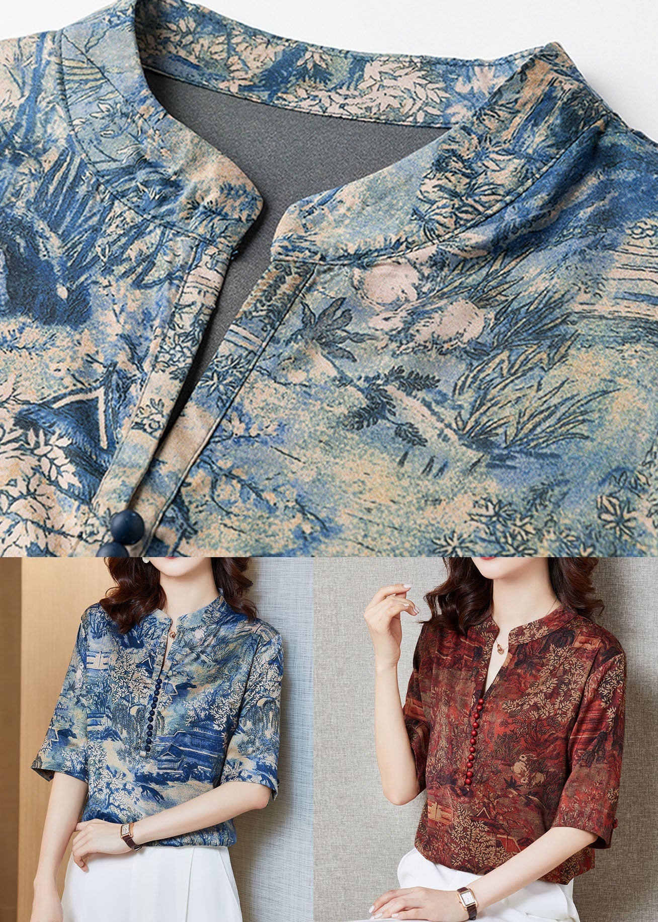 Classic Vintage Top with a Flattering Fit