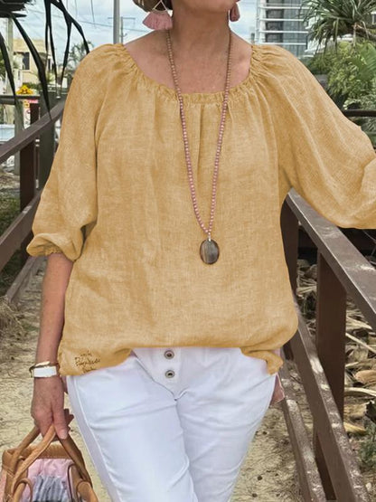 A Vintage Style Top with Delicate Timeless Details