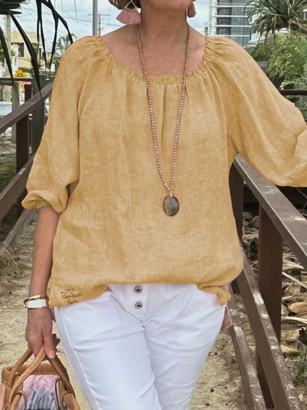 A Vintage Style Top with Delicate Timeless Details