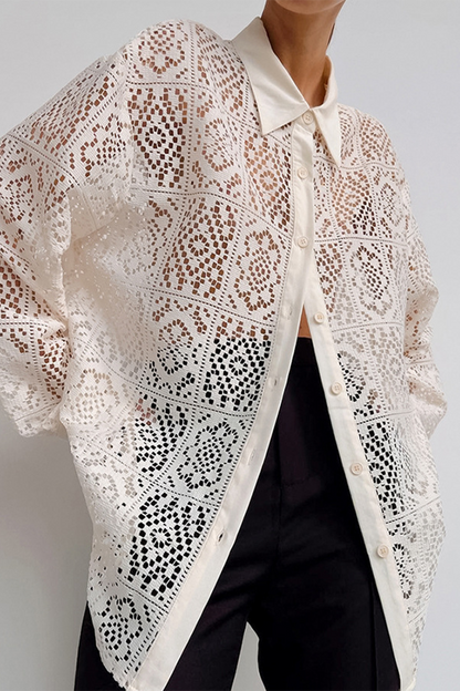 Well Tailored Blouse with a Graceful Silhouette