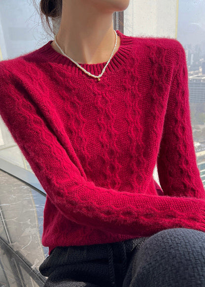 A Vintage Style Sweater with Delicate Timeless Details