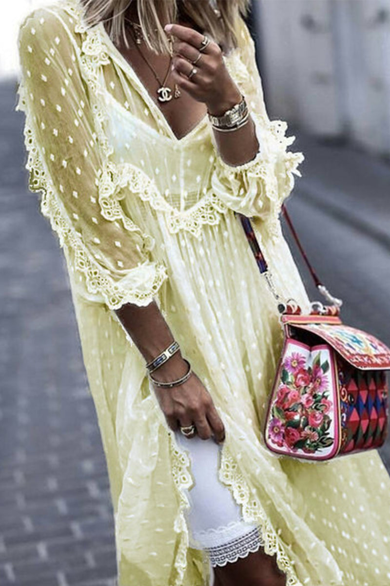 A Vintage Style Dress with Delicate Timeless Details