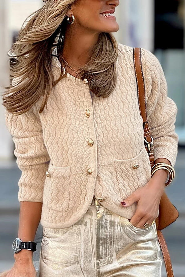 Vintage Inspired Cardigan with a Contemporary Edge