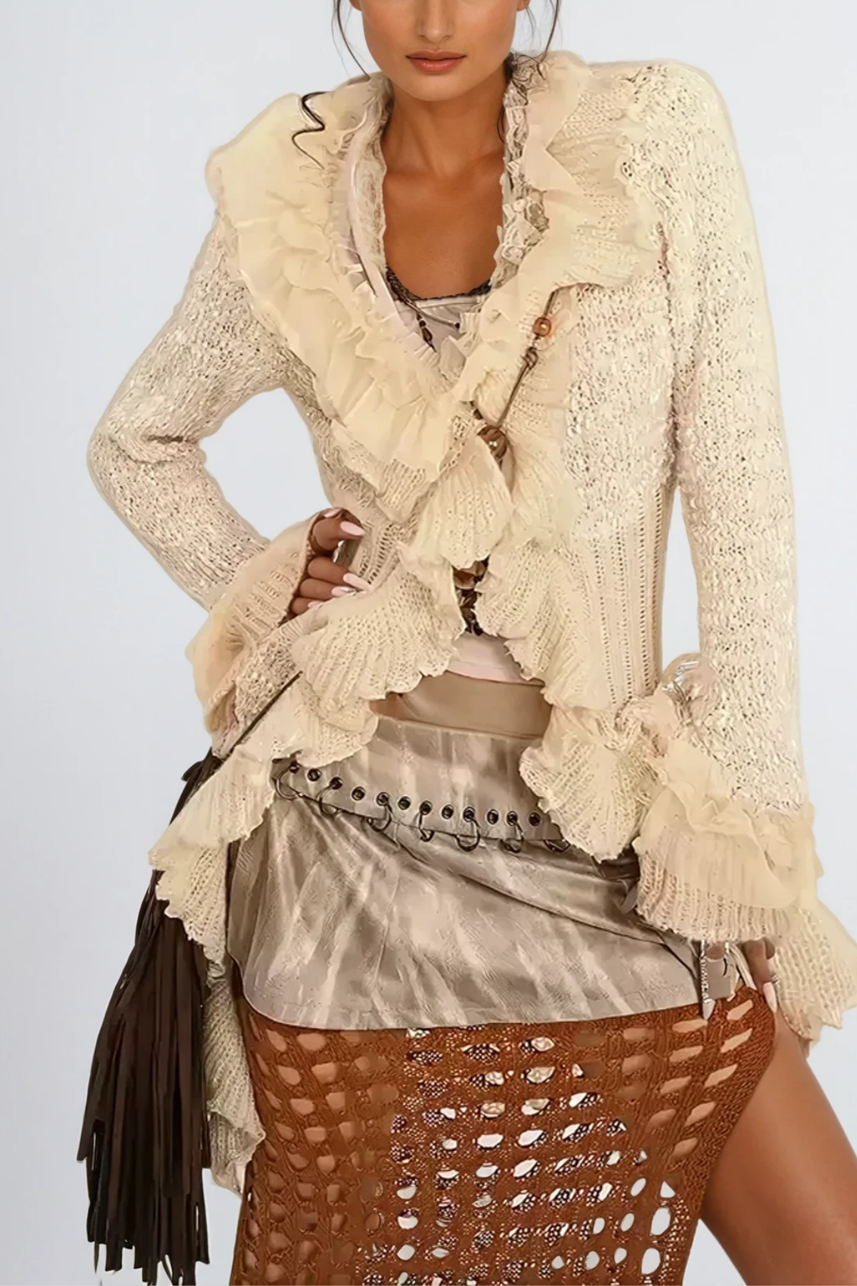 A Vintage Style Jacket with Delicate Timeless Details