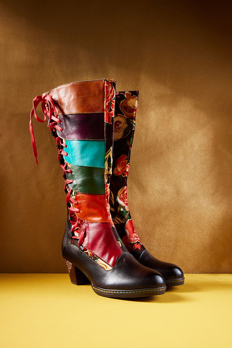 Vintage Inspired Boots with a Contemporary Edge