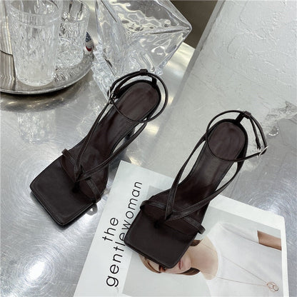 A Vintage Style Sandals with Delicate Timeless Details