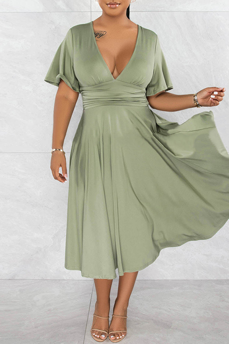 Elegantly Styled Dress for Everyday Wear