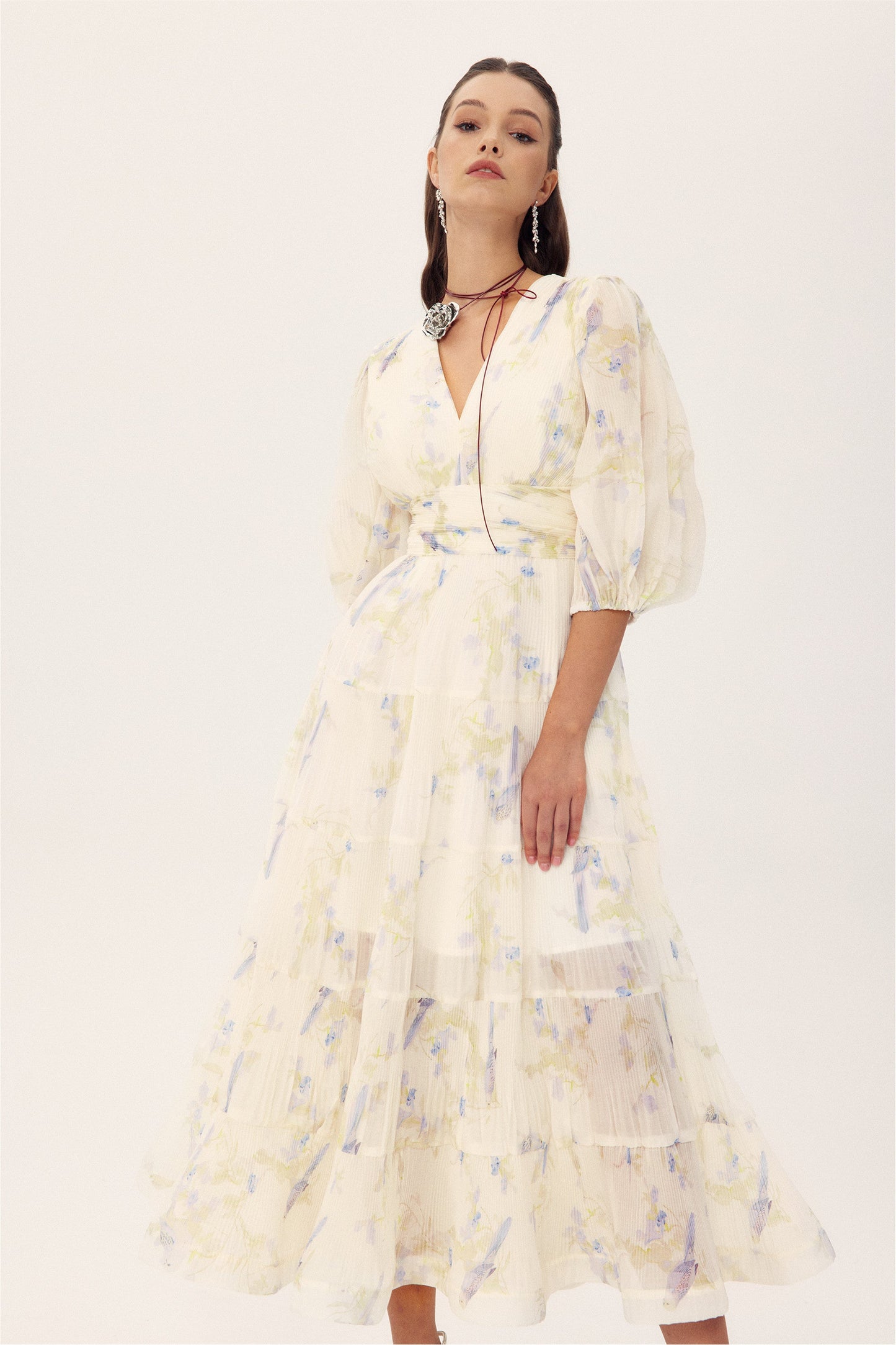 A Vintage Style Dress with Delicate Timeless Details