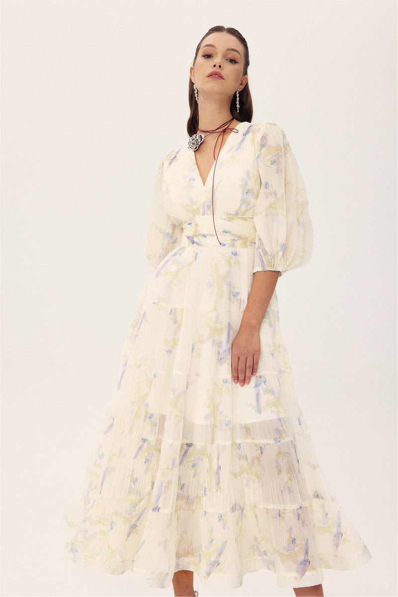 A Vintage Style Dress with Delicate Timeless Details