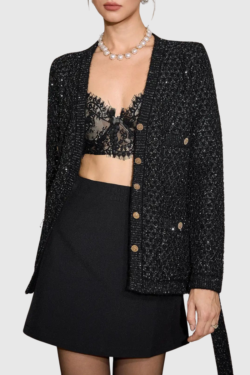 Sophisticated Cardigan with a Clean Classic Look