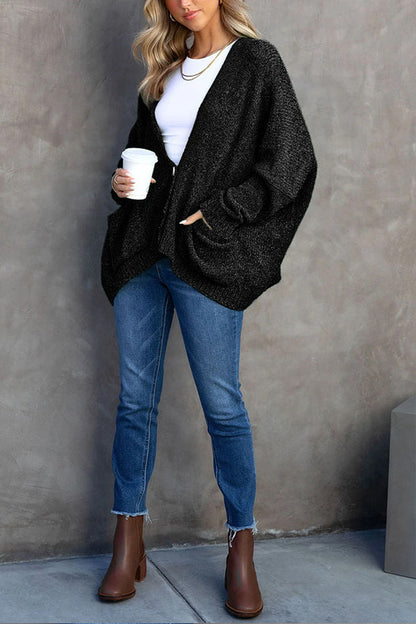Well Tailored Cardigan with a Graceful Silhouette