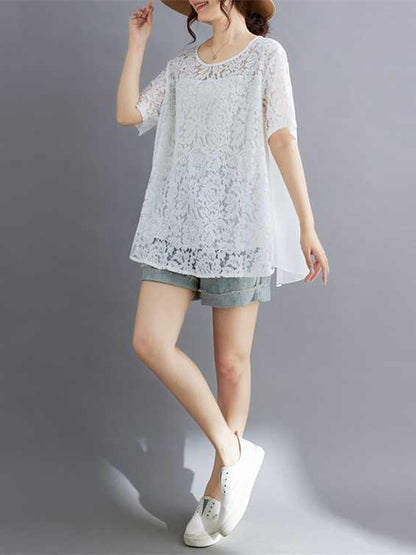 Well Tailored T-Shirt with a Graceful Silhouette