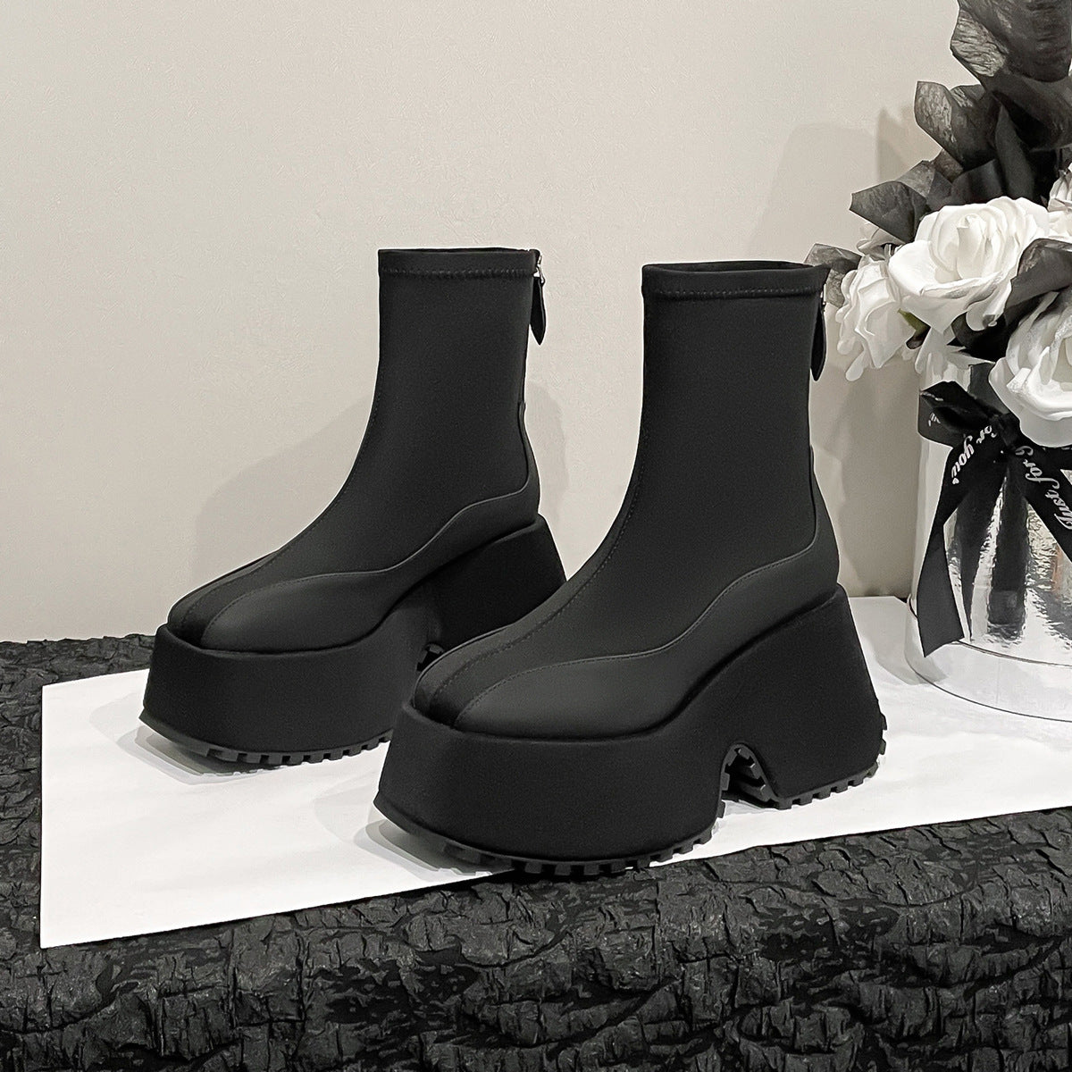 Well Tailored Boots with a Graceful Silhouette