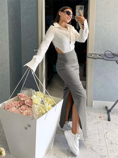 Well Tailored Garment with a Graceful Silhouette
