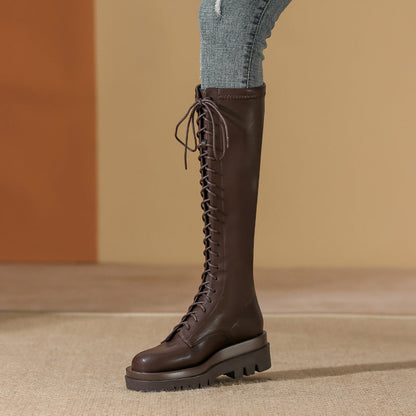 A Vintage Style Boots with Delicate Timeless Details