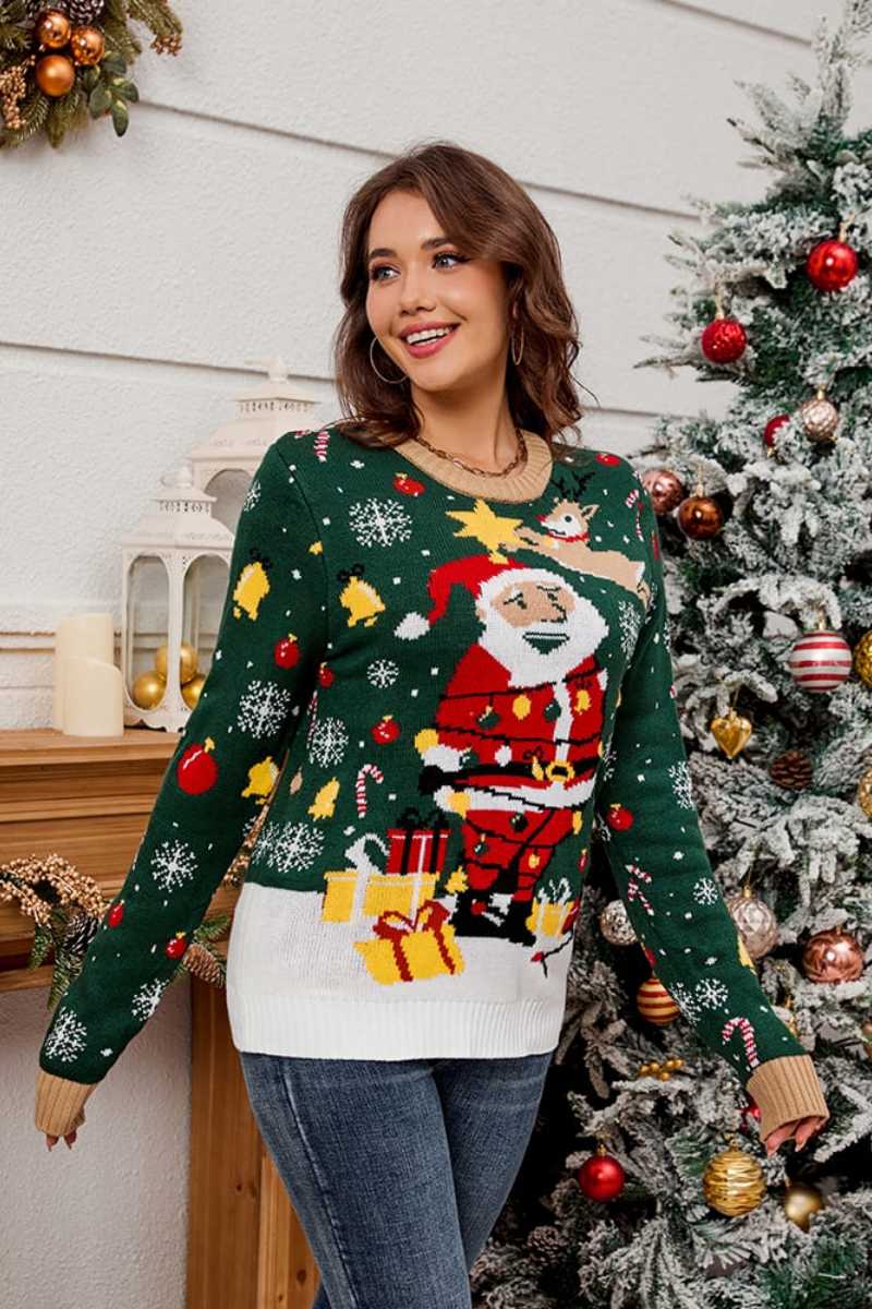 Vintage Inspired Sweater with a Contemporary Edge