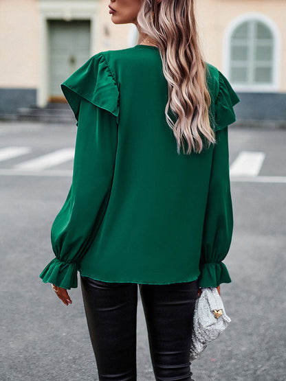 A Vintage Style Blouse with Delicate Timeless Details
