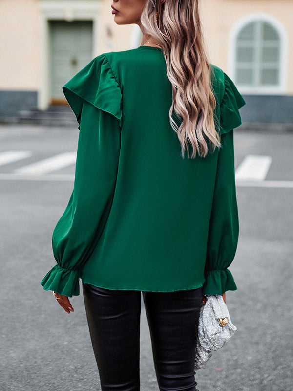 A Vintage Style Blouse with Delicate Timeless Details