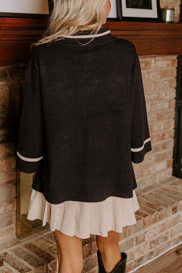 Well Tailored Sweater with a Graceful Silhouette