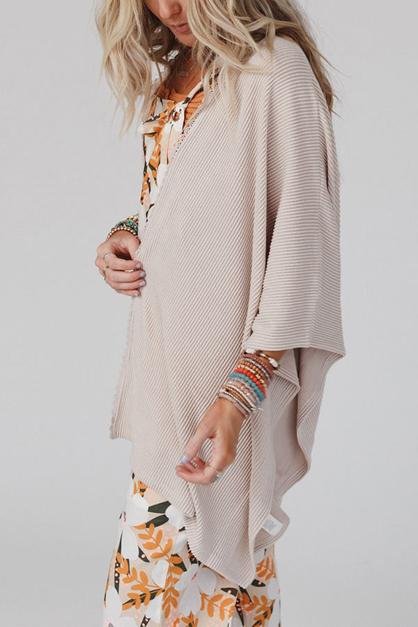 Well Tailored Cardigan with a Graceful Silhouette
