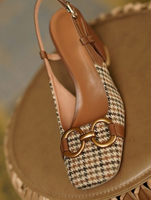 Classic Vintage Sandals with a Flattering Fit