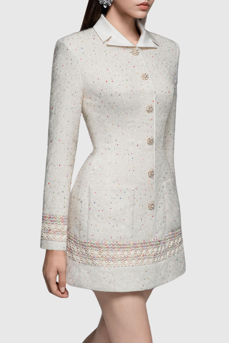 A Vintage Style Dress with Delicate Timeless Details