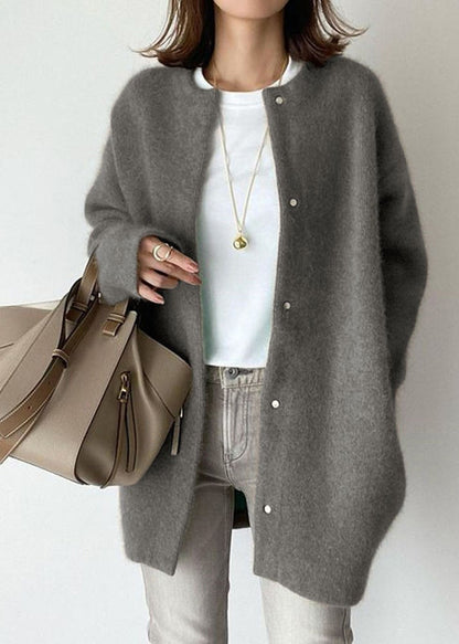 A Vintage Style Coat with Delicate Timeless Details