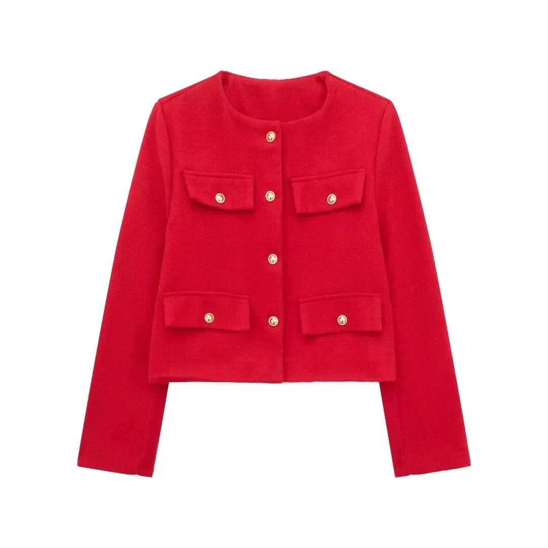 A Vintage Style Jacket with Delicate Timeless Details