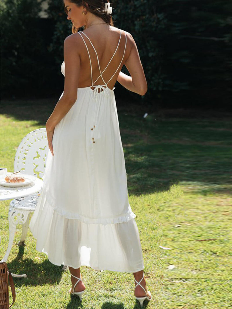 A Vintage Style Dress with Delicate Timeless Details