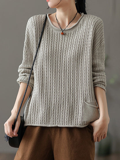 Effortlessly Elegant Sweater with a Timeless Design