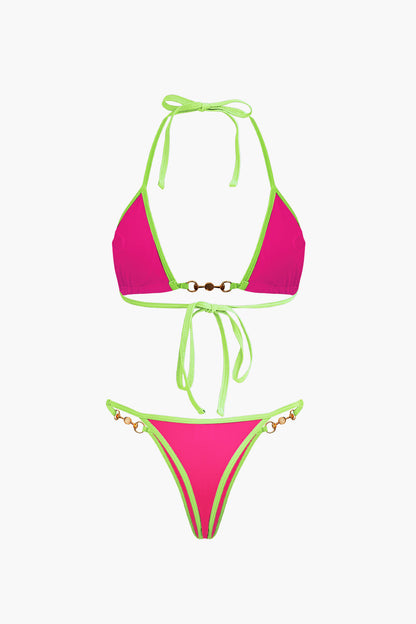 Vintage Inspired Bikini with a Contemporary Edge