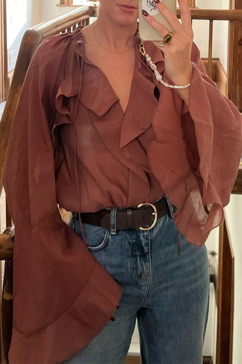 Gracefully Styled Top for Any Occasion