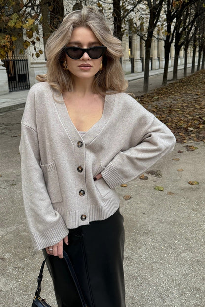 Beautifully Finished Cardigan in a Timeless Design