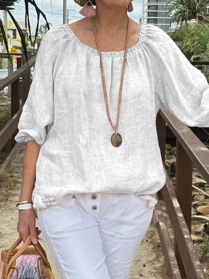 A Vintage Style Top with Delicate Timeless Details