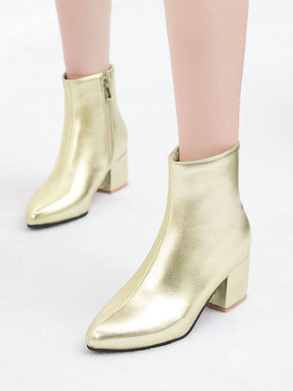 A Vintage Style Boots with Delicate Timeless Details