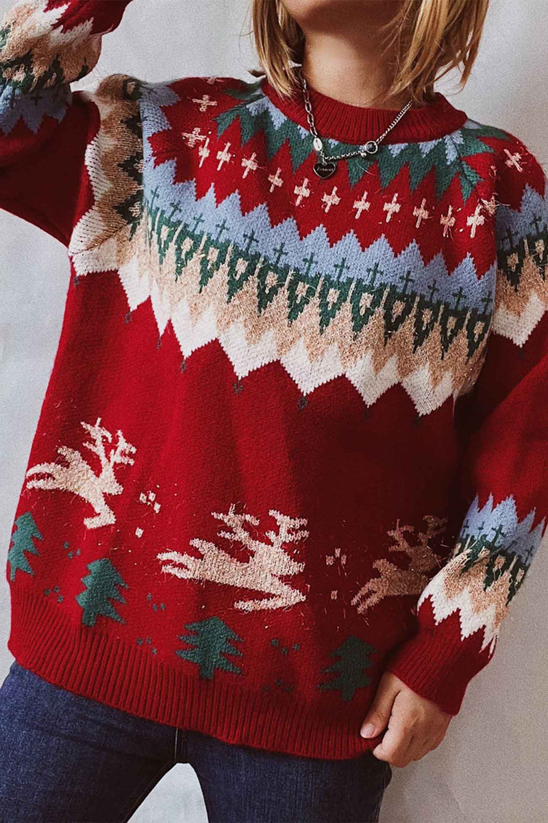 A Vintage Style Sweater with Delicate Timeless Details