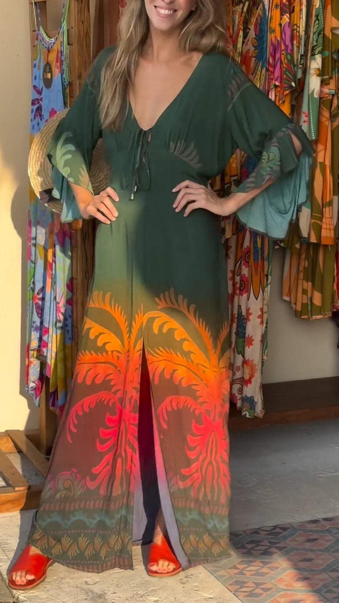 Classic Vintage Dress with a Flattering Fit