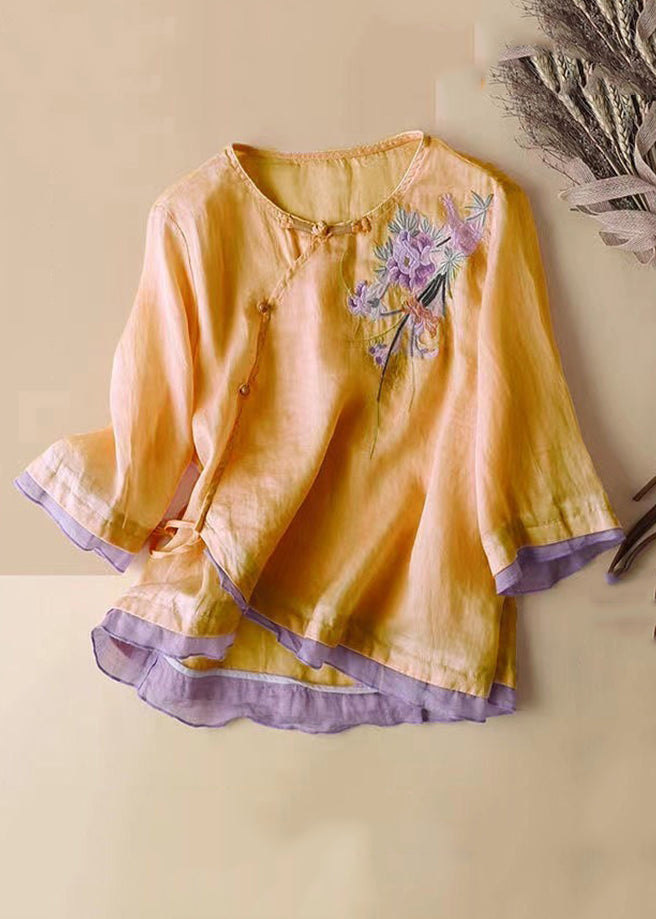 A Vintage Style Shirt with Delicate Timeless Details