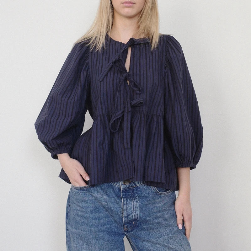 Vintage Inspired Blouse with a Contemporary Edge