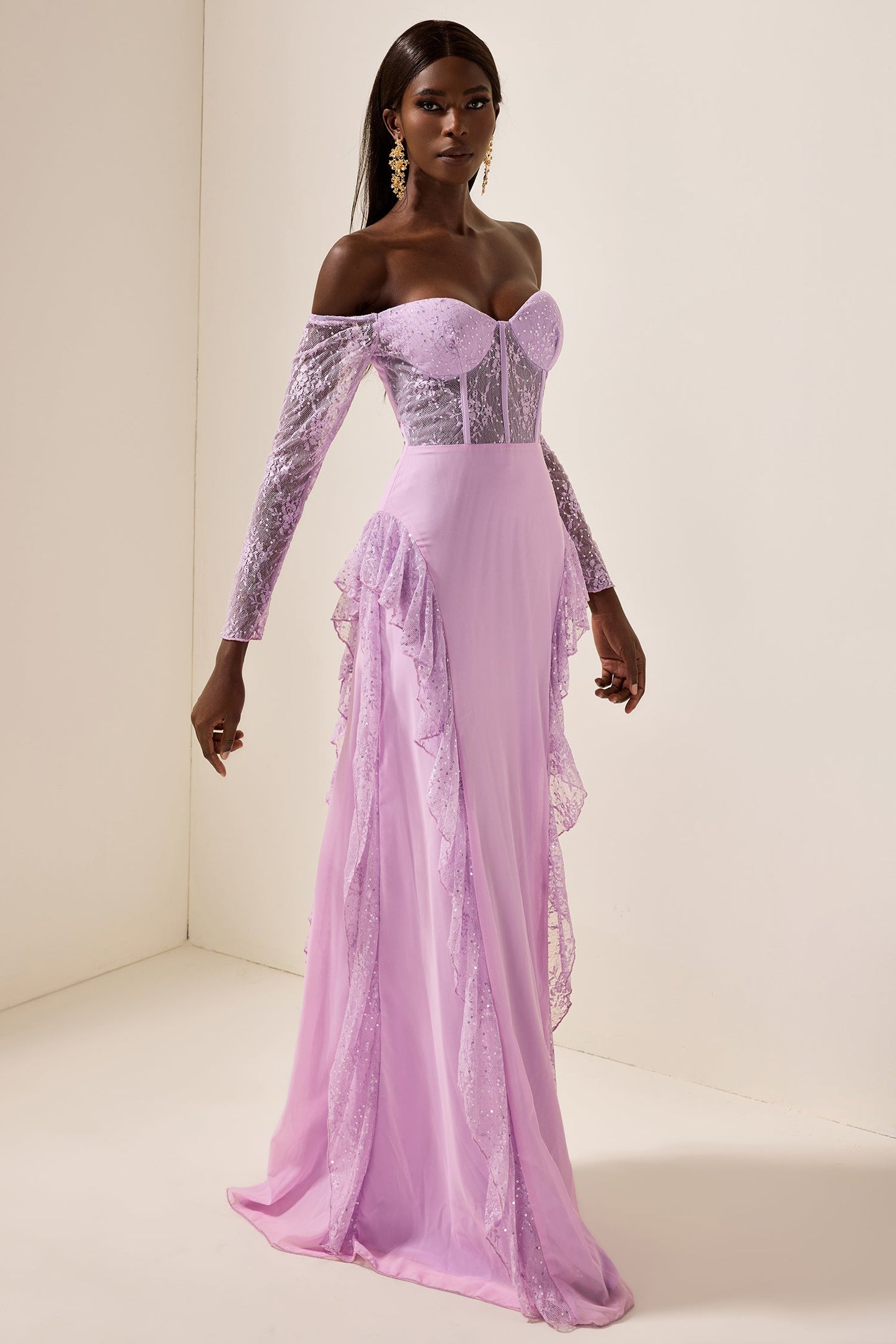 A Vintage Style Dress with Delicate Timeless Details