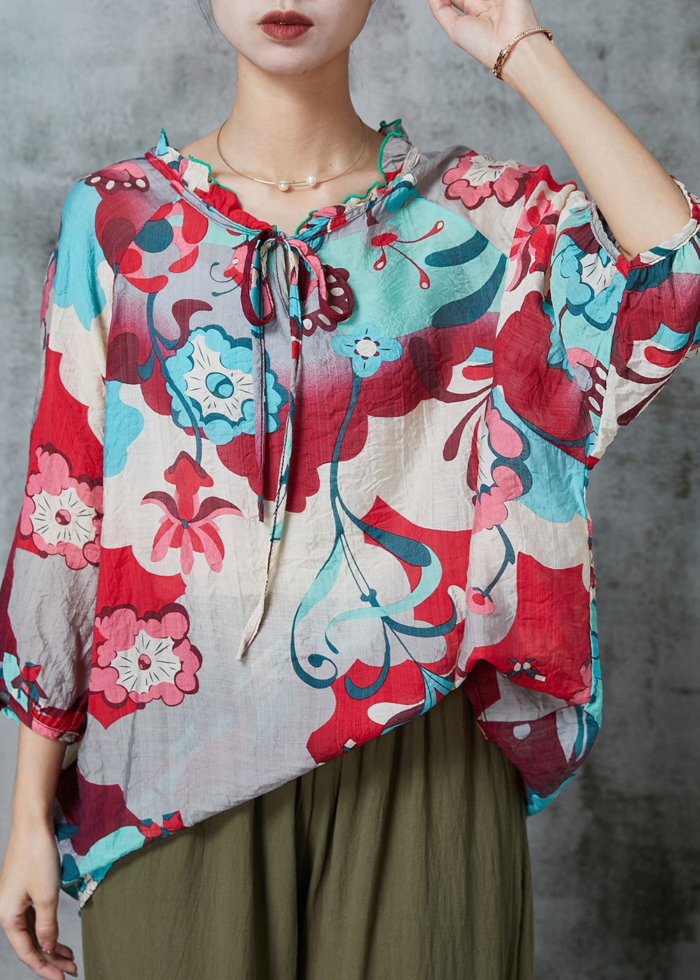 A Vintage Style Shirt with Delicate Timeless Details
