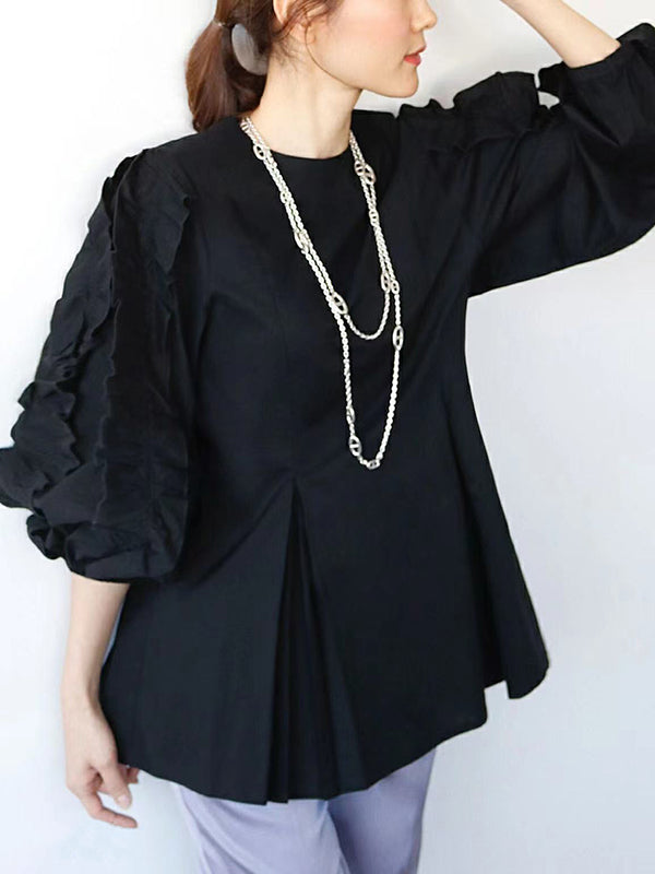 A Vintage Style Blouse with Delicate Timeless Details