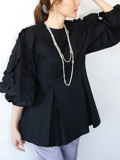 A Vintage Style Blouse with Delicate Timeless Details