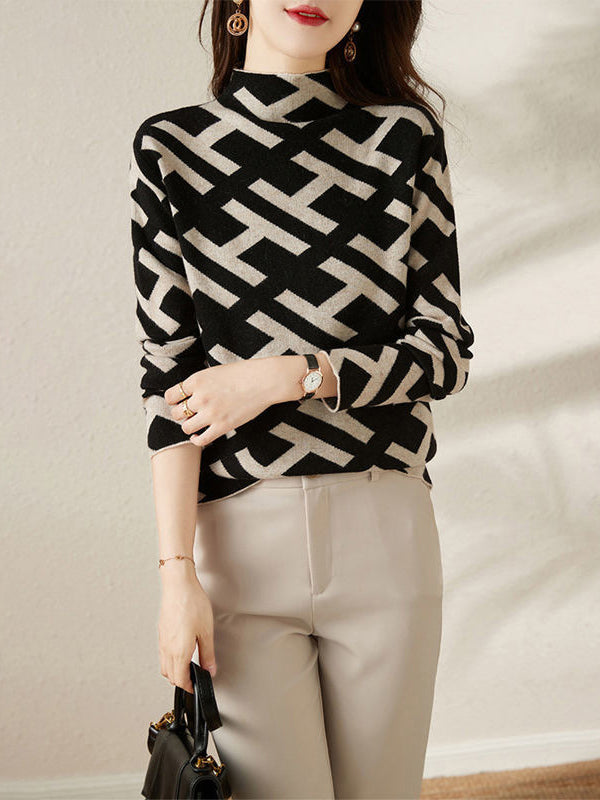 Beautifully Finished Sweater in a Timeless Design