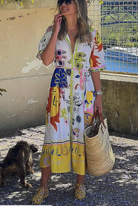 Effortlessly Elegant Dress with a Timeless Design